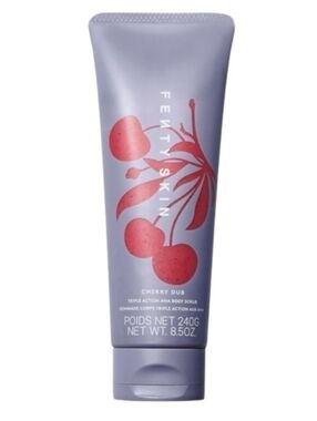 Fenty Beauty Cherry Dub Triple Action AHA Body Scrub 8.5 FL OZ. NEW